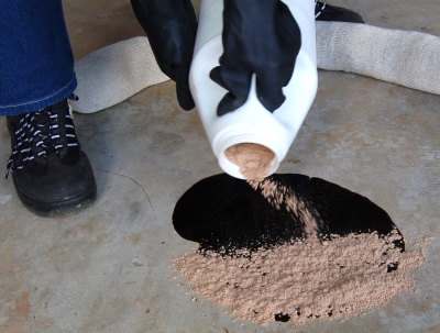 Cleaning up spills